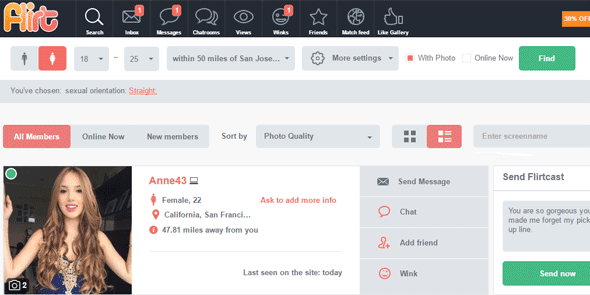 Flirt.com reviews